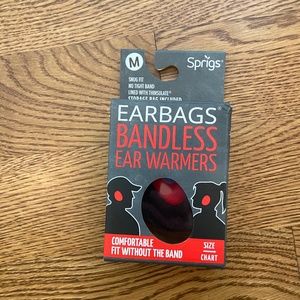 NWT Sprigs Earbags Bandless Ear Warmers/Earmuffs with Thinsulate